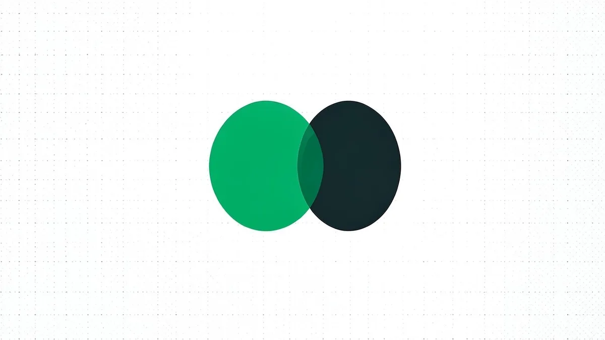 Communication skills illustration — two connected conversation loops