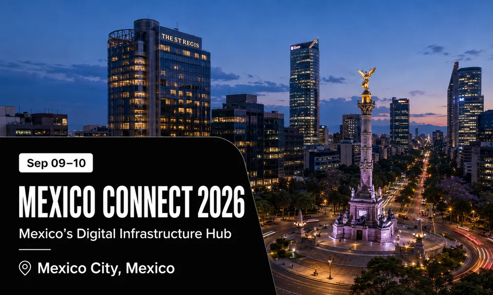 Mexico Connect 2026 event visual for Mexico City, Mexico